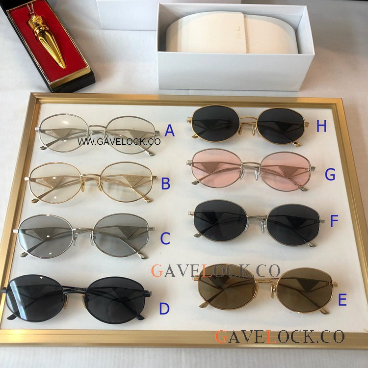 Copy Prada Symbole spr60ys Glasses Gold Leg